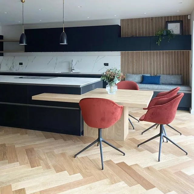 Looking forward to getting this whole house project styled and photographed tomorrow by @mishytaylor_stylist and @jfrench_photo . It was such a big part of my life last year, so it will be lovely to have something better than my iPhone shots! 
#luxurynewbuild 
#dailyhomeshare
#designupnorth
#luxuryinteriorsonabudget
#interiorboom
#rockininteriors
#spotlightonmyhome
#blackkitchen
#styleithappy
#myhometrend
#styleitdark
#thiscreativehome
#myhomevibe
#ukicyou
#chevronfloor 
#howwedwell
#apartmenttherapy
#designsponge
#walltowallstyle
#myperiodhomestyle
#mycreativeinterior
#eclectichome
#interiordesignnottingham 
#myhousethismonth