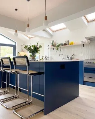 Been absent awhile - new content is hard to come by when you can’t go out and your own place is looking, err, lived in 😬 Still hoping to get some better pics of this project completed in the summer - absolutely love these barstool from cesca-chairs.com. Bespoke kitchen designed by @made_up_design_ built by @darrellneed #myhousethismonth
#interiordesignernottingham 
#dailyhomeshare
#designupnorth
#luxuryinteriorsonabudget
#interiorboom
#rockininteriors
#spotlightonmyhome
#myfabhome
#styleithappy
#myhometrend
#cescachair 
#thiscreativehome
#myhomevibe
#ukicyou
#myvintageabode
#howwedwell
#apartmenttherapy
#designsponge
#walltowallstyle
#myperiodhomestyle
#mycreativeinterior
#eclectichome
#victorianterrace
#interiorwarrior